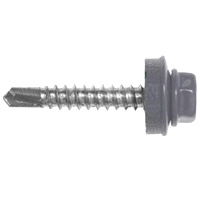 4,8x29 мм Саморез кровельный RAL7024 в дерево графитовый серый РМЗ