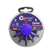 Набор бит в боксе "Ёжик" 23 предмета Cutop Profi 83-868