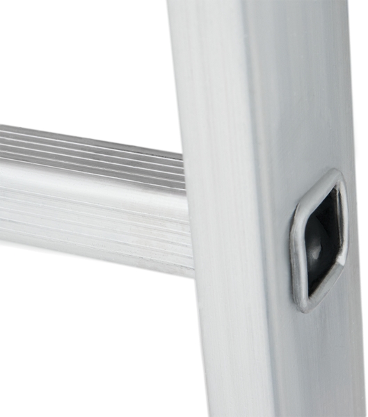 Лестница алюминиевая односекционная 7 ступеней NV121 Новая высота 1210107