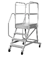 Передвижная лестница-подмости с платформой 4 ступени NV5511 Новая высота 5511104