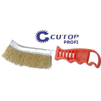 250 мм Щетка ручная латунь Cutop Profi 82-923