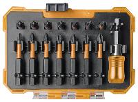 Набор торсионных бит 25/50 мм "Ударник" 15 предметов Profi plus Cutop 83-991