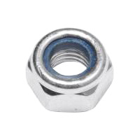 М5 гайки шестигранные со стопорным кольцом DIN 985 (пакет 16 шт.)