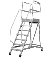 Передвижная лестница-подмости с платформой 7 ступеней NV5511 Новая высота 5511107
