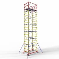 Вышка тура ВСР-3 стальная 1+6 высота до помоста 7.7 м площадка 1.2x1.6 м