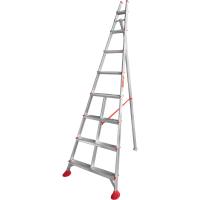 Стремянка алюминиевая садовая  8 ступеней NV3191 Новая высота 3191108