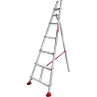 Стремянка алюминиевая садовая  6 ступеней NV3191 Новая высота 3191106