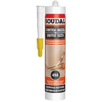 Клей монтажный 280 мл универсальный 49А ПЛИНТУСЫ КАССЕТЫ бежевый Soudal 93829
