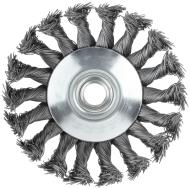 100 мм Щетка для УШМ «Тарелка» жесткая Cutop Profi 82-905