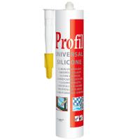 Герметик силиконовый 270 мл универсальный белый Profil Soudal 33054