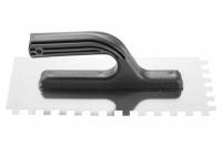 Гладилка зубчатая 130х270 мм зубья 8x8 мм нерж. сталь Bohrer ГПЗ-132708