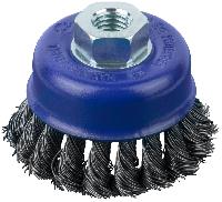 75 мм Щетка для УШМ «Чашка» жесткая Cutop Profi 82-898