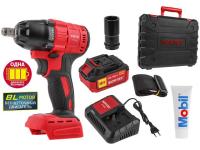 Аккум. ударный гайковерт WORTEX CWR 0318