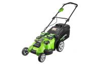 Газонокосилка аккумуляторная Greenworks G40LM49DB TwinForce 49см 40В