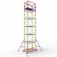 Вышка тура ВСР-3 стальная 1+5 высота до помоста 6.5 м площадка 1.2x1.6 м