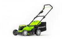 Газонокосилка аккумуляторная Greenworks G24X2LM41 41см 2x24В