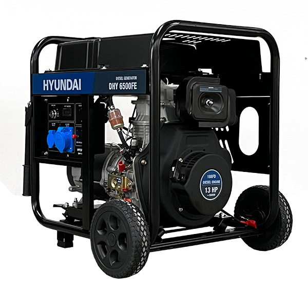 Генератор дизельный HYUNDAI DHY6500FE