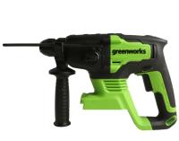 Перфоратор аккумуляторный Greenworks GD24SDS2 24В