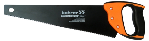 Ножовка 400мм по дереву универсальный зуб Bohrer 44223400