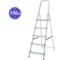 Стремянка алюминиевая  5 ступеней NV 111 Новая высота 1110105