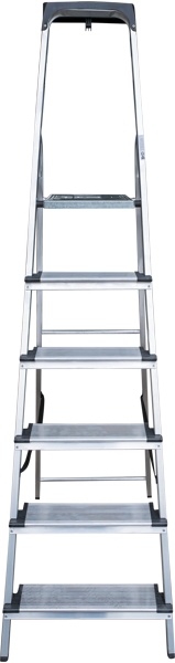 Стремянка алюминиевая  6 ступеней 130 мм органайзер NV 1118 Новая высота 1118106
