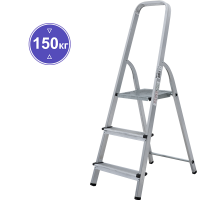 Стремянка алюминиевая  3 ступени NV 111 Новая высота 1110103