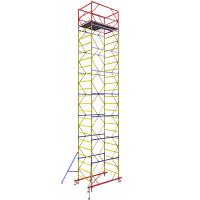 Вышка тура ВСР-3 стальная 1+7 высота до помоста 8.9 м площадка 1.2x1.6 м