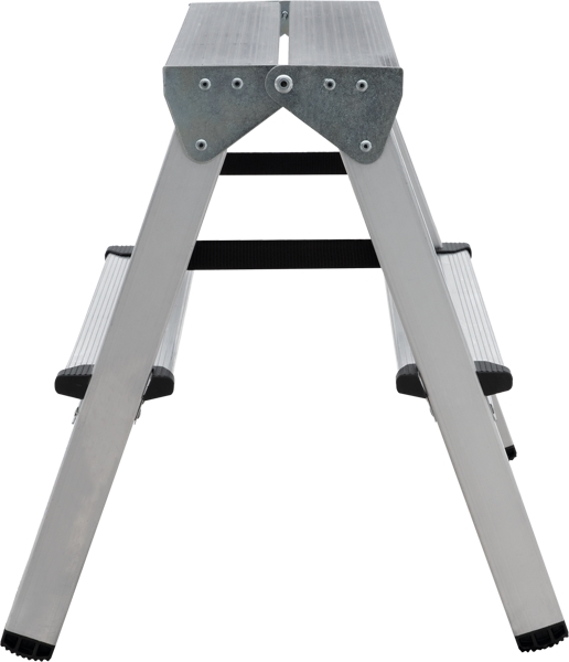 Стремянка алюминиевая двухсторонняя 2x2 ступени NV 112 Новая высота 1120202