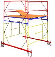 Вышка тура ВСР-7 стальная 1+1 высота до помоста 1.6 м площадка 2.0x2.0 м