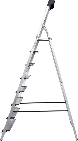 Стремянка алюминиевая  8 ступеней 130 мм органайзер NV 1118 Новая высота 1118108