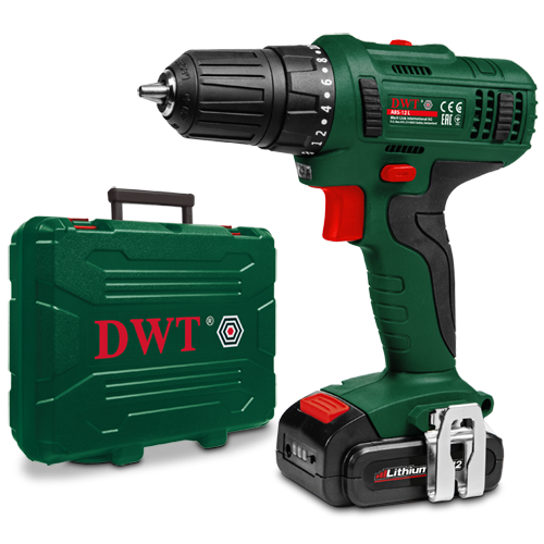 Дрель аккумуляторная DWT ABS-12 L-2 BMC