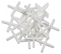 Крестики 3,0мм для кафельной плитки (уп. 80шт) Bohrer 81000030