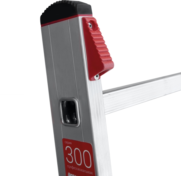 Лестница профессиональная алюминиевая односекционная 6 ступеней NV321 Новая высота 3210106