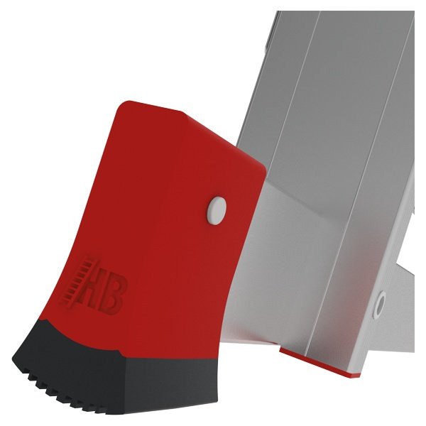 Передвижная профессиональная складная лестница-стремянка с площадкой NV354 Новая высота 3540106