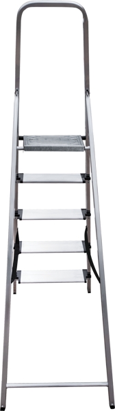 Стремянка алюминиевая  5 ступеней 130 мм NV 1117 Новая высота 1117105