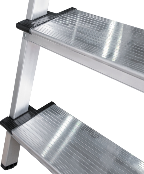 Стремянка алюминиевая  3 ступени 130 мм органайзер NV 1118 Новая высота 1118103