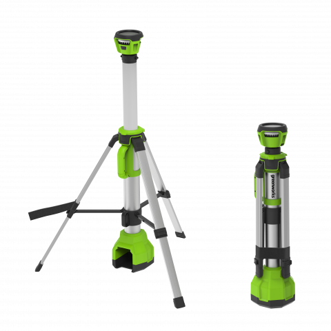 Мачта осветительная светодиодная аккумуляторный Greenworks G24WLS 24В