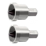 PH 2х25 мм Набор бит c ограничителем (2 шт) WP Ritter PS20152025