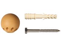 Комплект дверного ограничителя бук