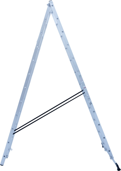 Лестница алюминиевая двухсекционная 2x13 ступеней NV1220 Новая высота 1220213