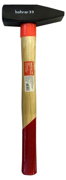 Молоток 200г слесарный с деревянной рукояткой Bohrer 45012021