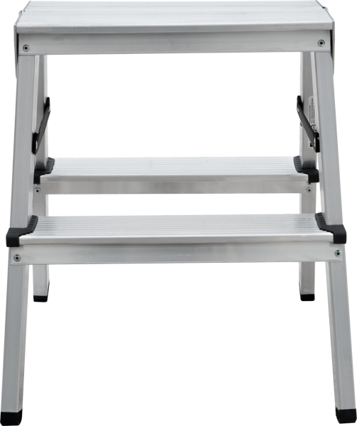 Стремянка алюминиевая двухсторонняя 2x2 ступени NV 112 Новая высота 1120202