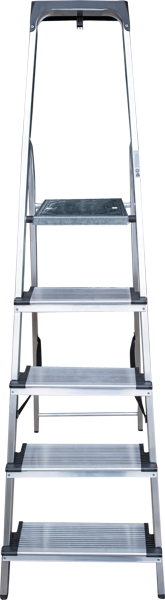Стремянка алюминиевая  5 ступеней 130 мм органайзер NV 1118 Новая высота 1118105