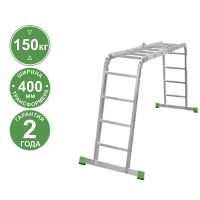Лестница-трансформер 4х4 ступени ширина 400 мм NV2322 Новая высота 2322404