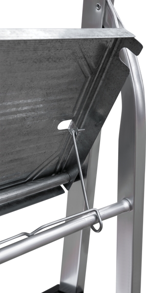 Стремянка алюминиевая  4 ступени 130 мм NV 1117 Новая высота 1117104