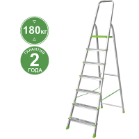 Стремянка алюминиевая 7 ступеней NV2110 Новая высота 2110107