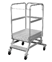 Передвижная лестница-подмости с платформой 2 ступени NV5511 Новая высота 5511102