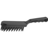 Щетка ручная 4-х рядная сталь  Bohrer 36500024