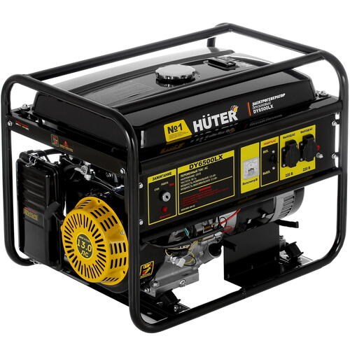 Электрогенератор DY6500LX-электростартер Huter