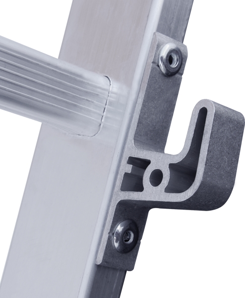 Лестница алюминиевая двухсекционная 2x11 ступеней NV1220 Новая высота 1220211